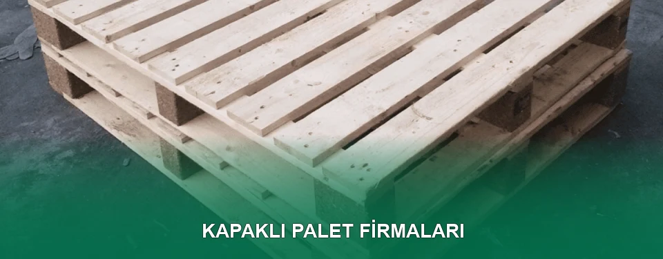 Kapaklı Ahşap Palet
